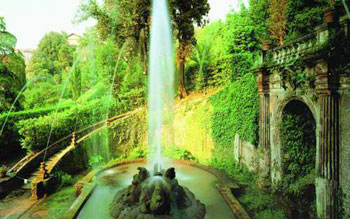 Непременный атрибут барочного сада – фонтан