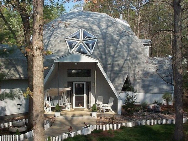 Легкость конструкции сферического дома