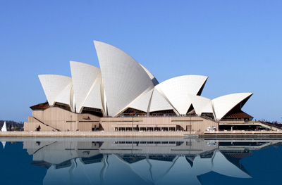 Здание Сиднейской оперы, 1973 г. Архитектор Иорг Утцон