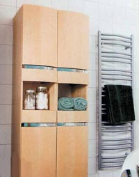 Настенный шкаф и полотенцесушитель Svedbergs