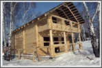 Строительство деревянных домов и дачных домиков в Новосибирске.