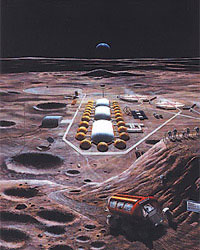 Исследовательский комплекс на луне