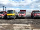 Компания Техоптимум-разработка котлована и вывоз грунта. Cамосвалы RENAULT K 440 и IVECO TRAKKER AD380 компании Техоптимум